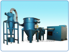A central multi-level industrial vacuum extraction system